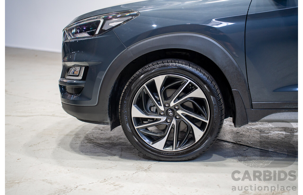 09/2019 Hyundai Tucson Highlander (AWD) TL3 MY20 4d Wagon Blue Turbo 1.6L