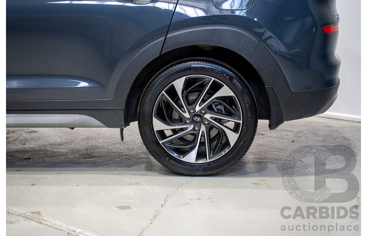 09/2019 Hyundai Tucson Highlander (AWD) TL3 MY20 4d Wagon Blue Turbo 1.6L