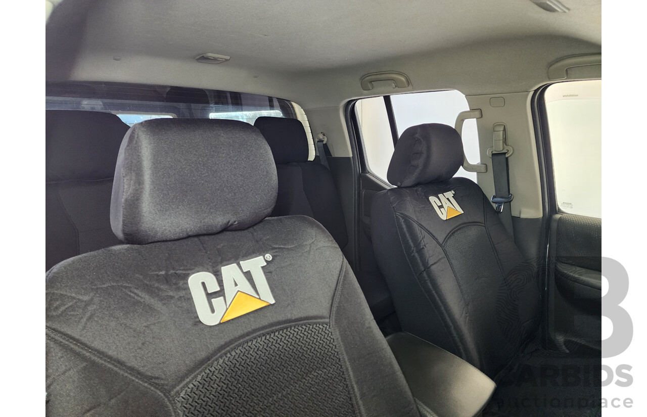 07/2010 Nissan Navara ST-X (4x4) D40 SERIES 4 Dual Cab P/Up Silver 2.5L
