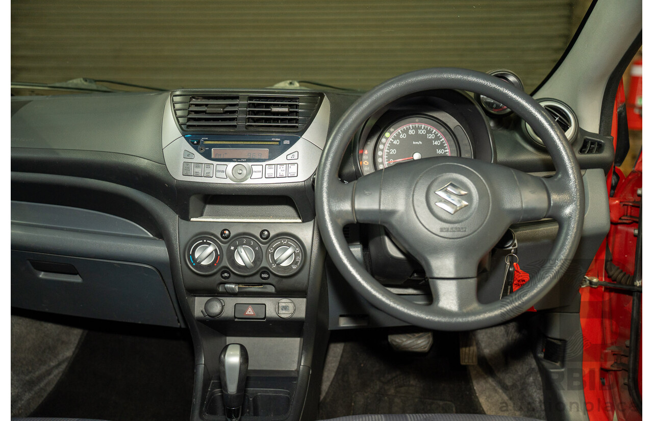 09/2014 Suzuki Alto GL GF MY12 5d Hatchback Red 1.0L