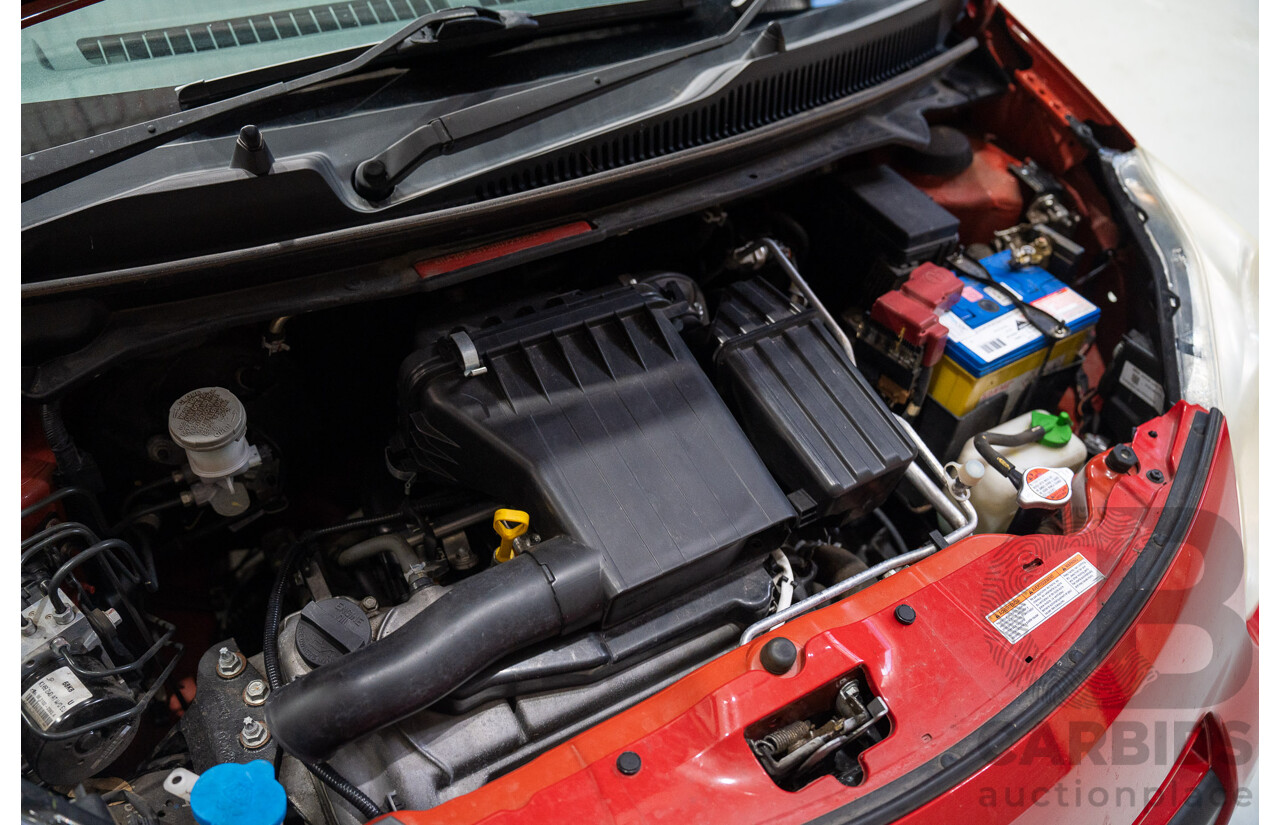 09/2014 Suzuki Alto GL GF MY12 5d Hatchback Red 1.0L