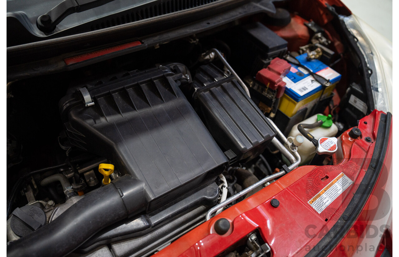 09/2014 Suzuki Alto GL GF MY12 5d Hatchback Red 1.0L