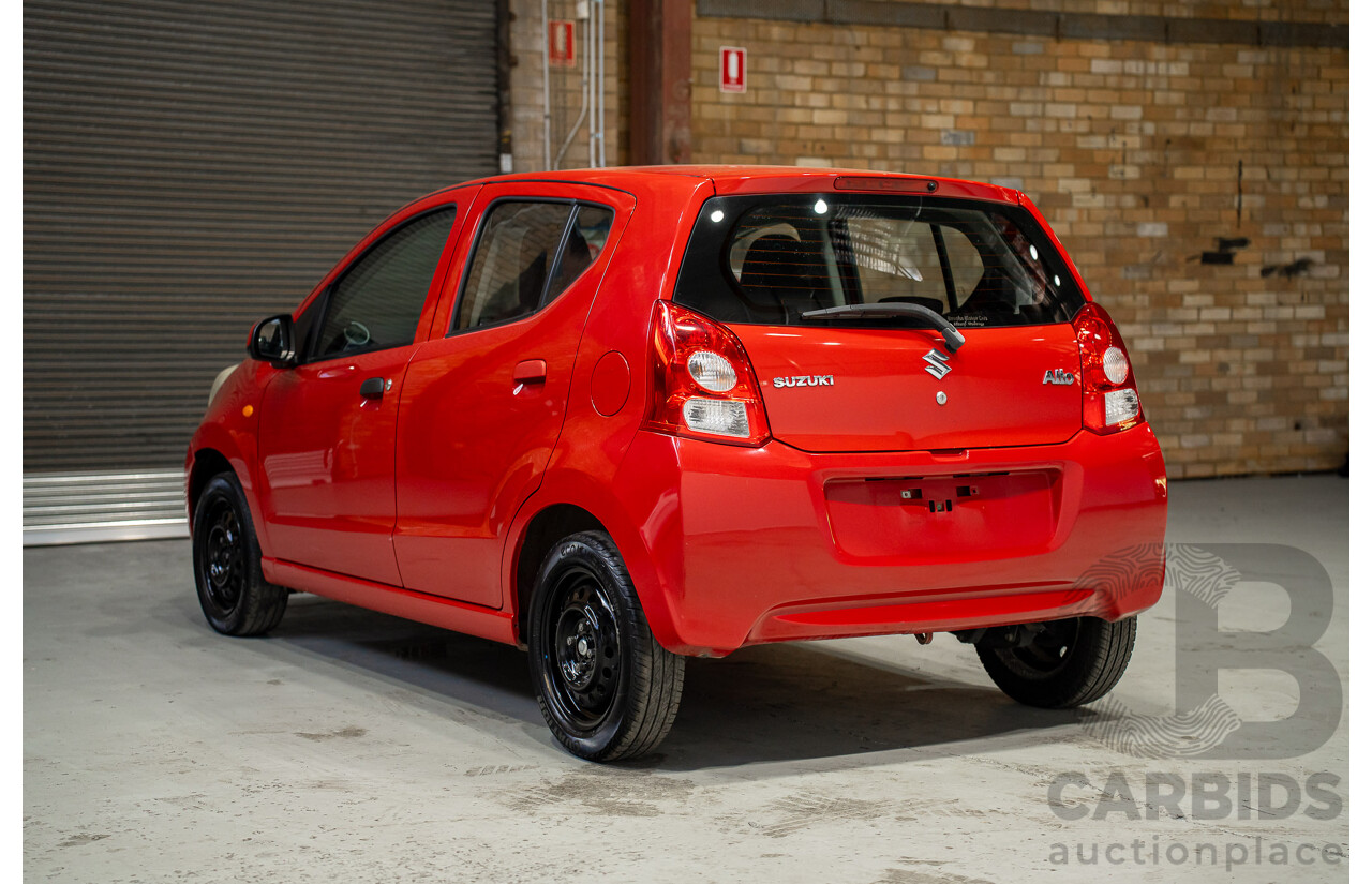 09/2014 Suzuki Alto GL GF MY12 5d Hatchback Red 1.0L