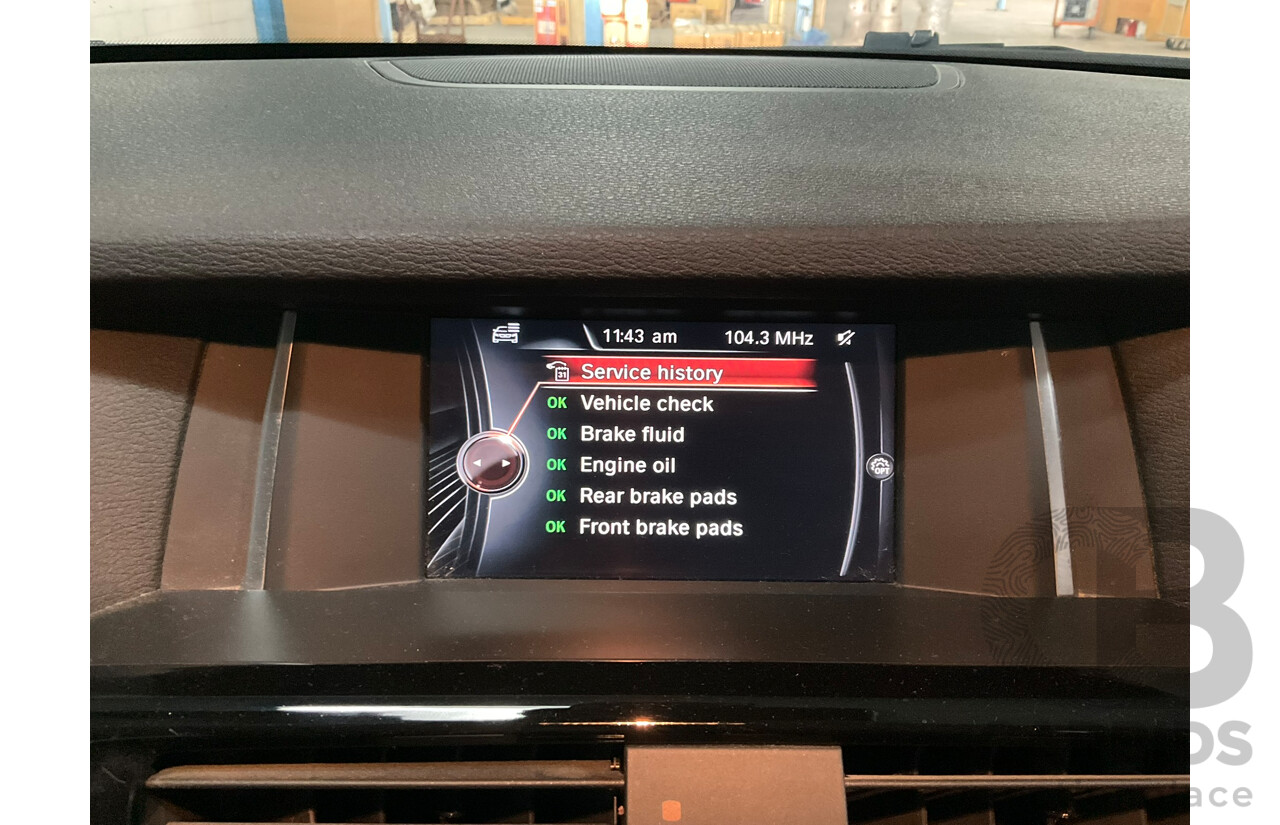 11/2017 BMW X3 xDrive 20d (4WD) F25 MY17 Update 4D Wagon Mineral Silver Metallic Turbo Diesel 2.0L