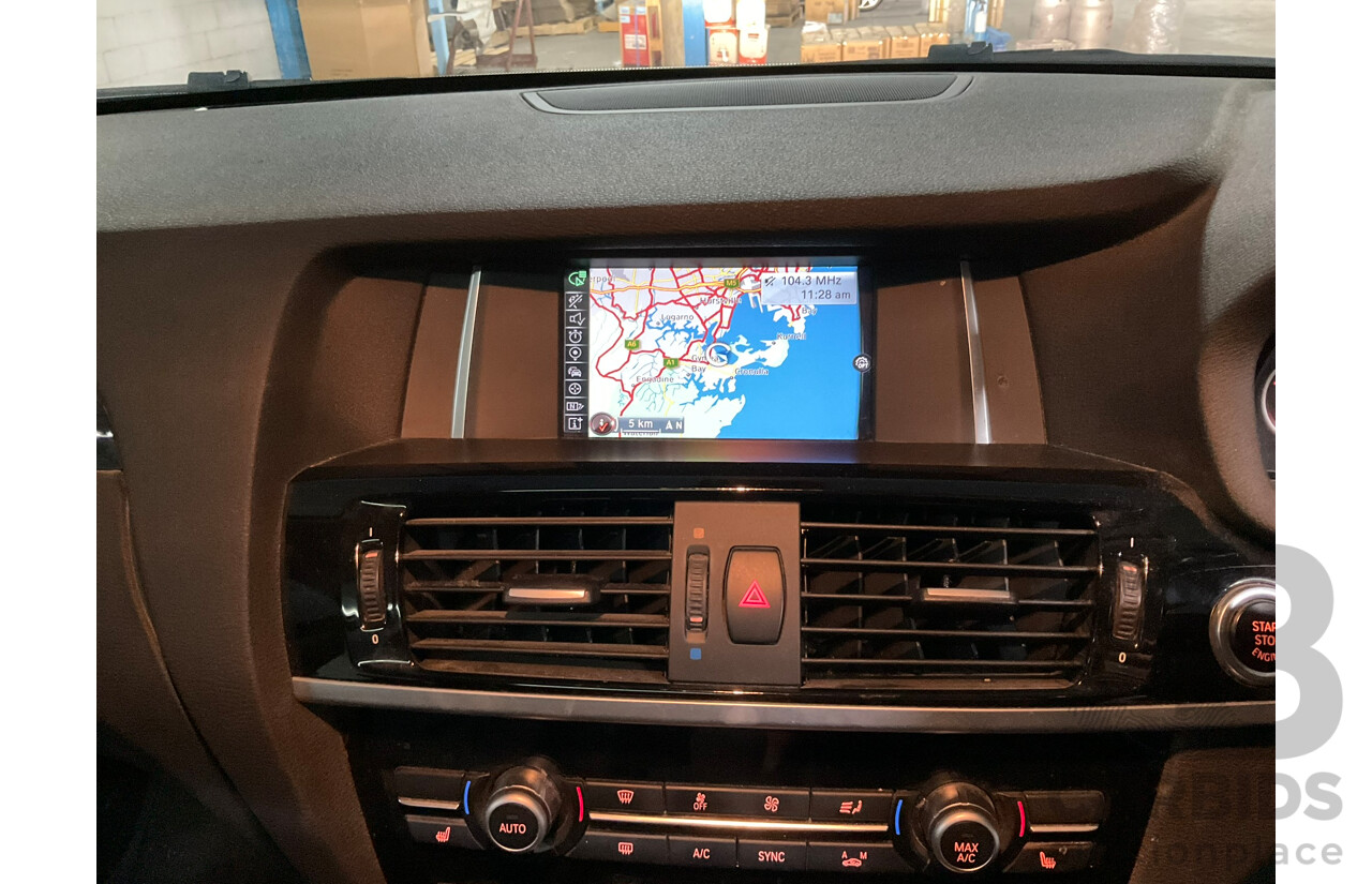 11/2017 BMW X3 xDrive 20d (4WD) F25 MY17 Update 4D Wagon Mineral Silver Metallic Turbo Diesel 2.0L