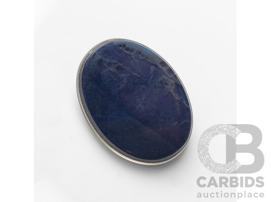 9.20ct Oval Lightning Ridge Black Opal Triplet