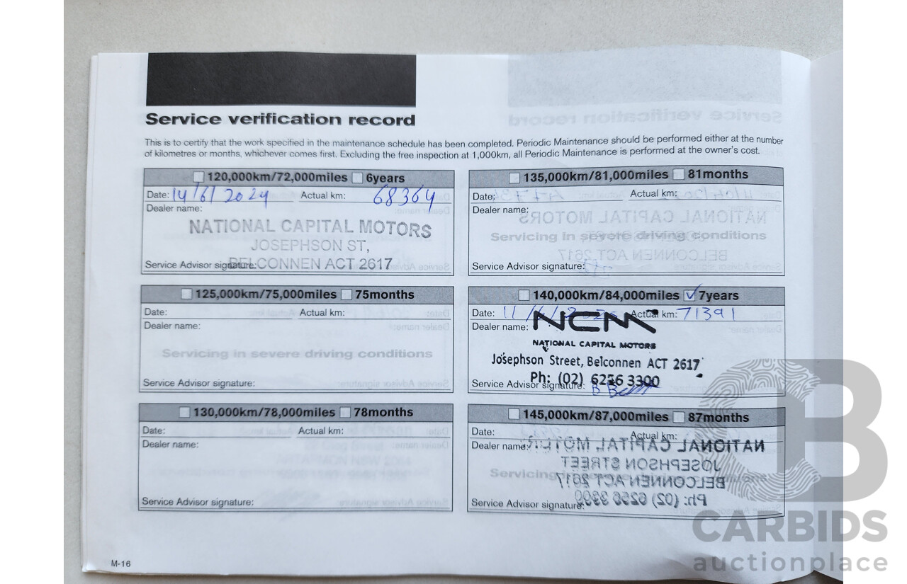 01/2013 Nissan Leaf  ZE0 5d Hatchback Black 0.0