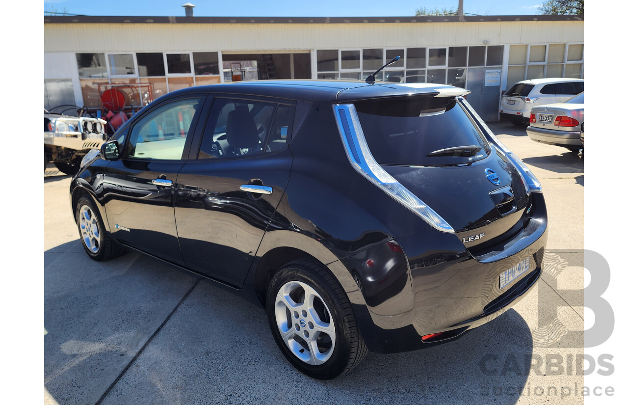 01/2013 Nissan Leaf ZE0 5d Hatchback Black 0.0