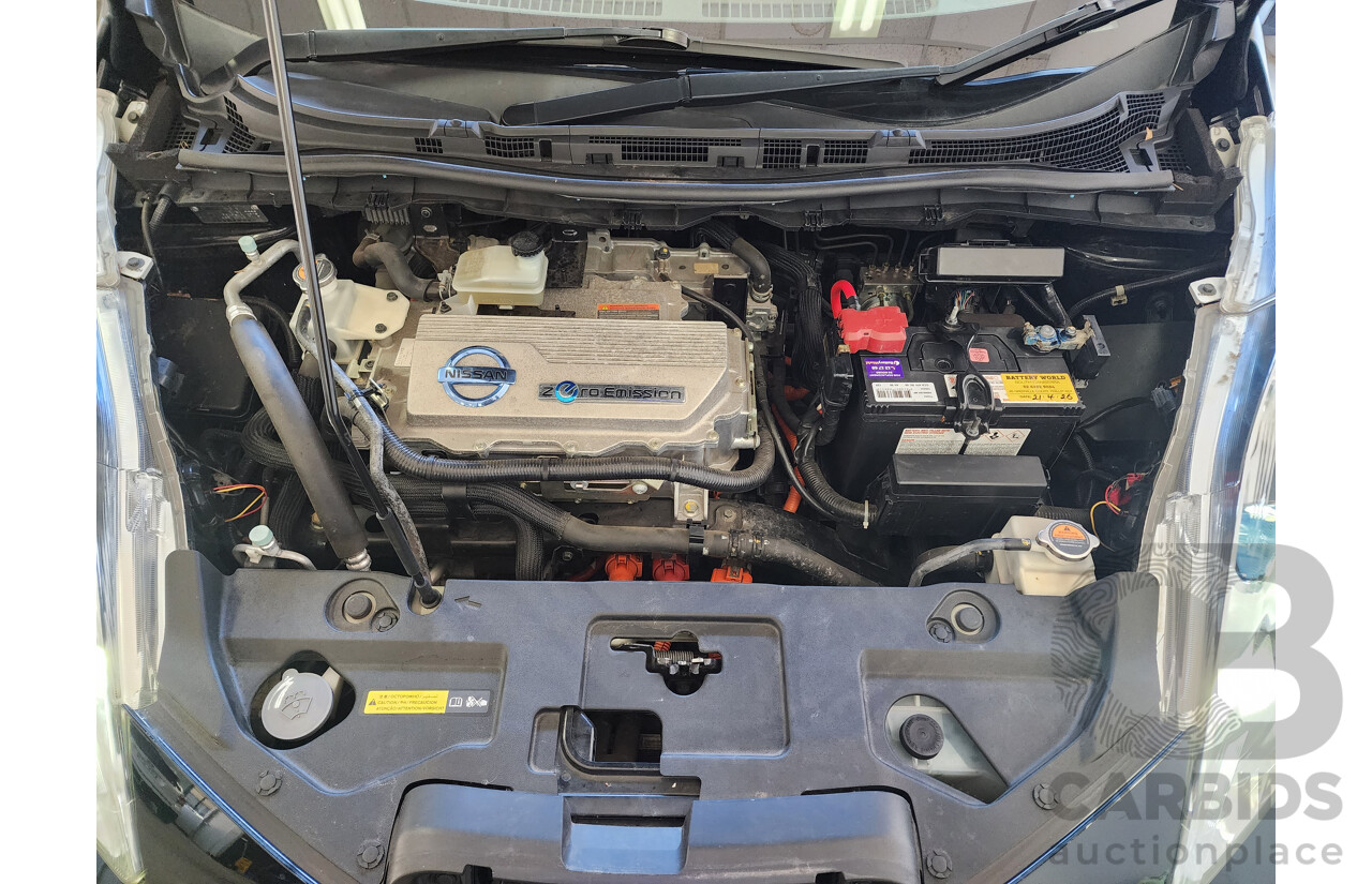 01/2013 Nissan Leaf  ZE0 5d Hatchback Black 0.0