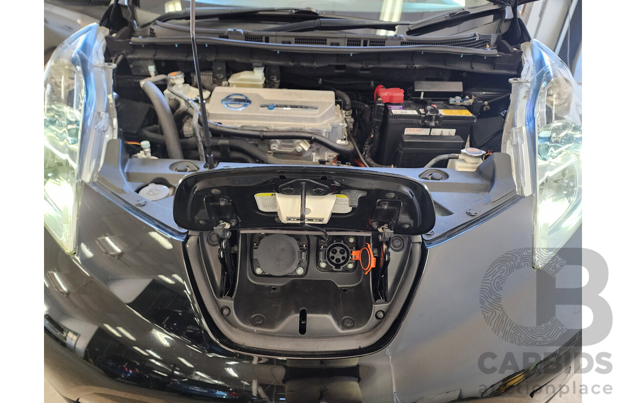 01/2013 Nissan Leaf  ZE0 5d Hatchback Black 0.0