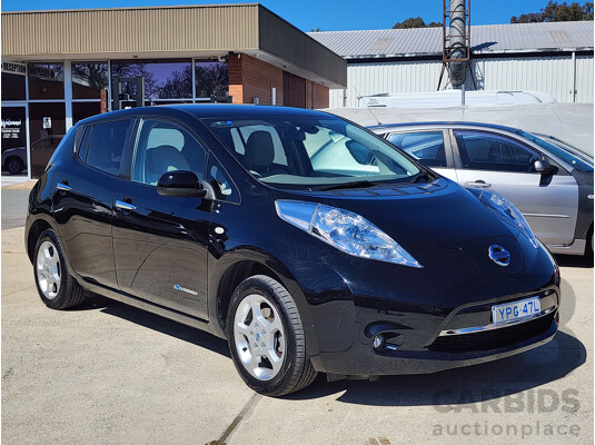 01/2013 Nissan Leaf  ZE0 5d Hatchback Black 0.0