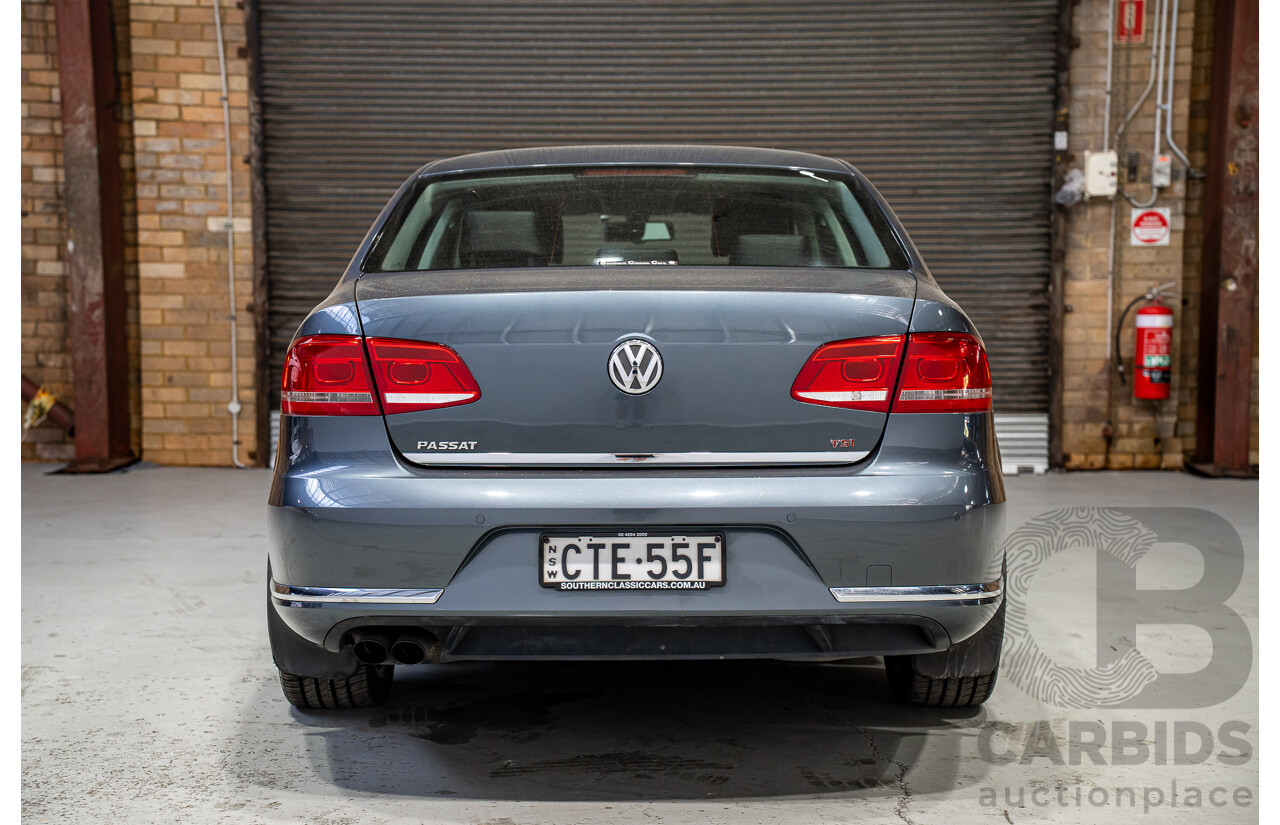 01/2014 Volkswagen Passat 118 TSI 3C MY14 4d Sedan Grey Turbo 1.8L
