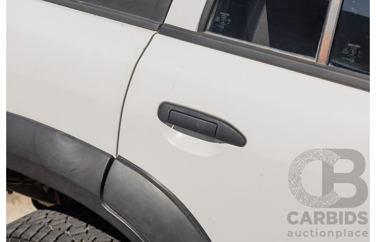 01/2004 Nissan Patrol DX (4x4) GU III 4D Wagon White Turbo Diesel 3.0L