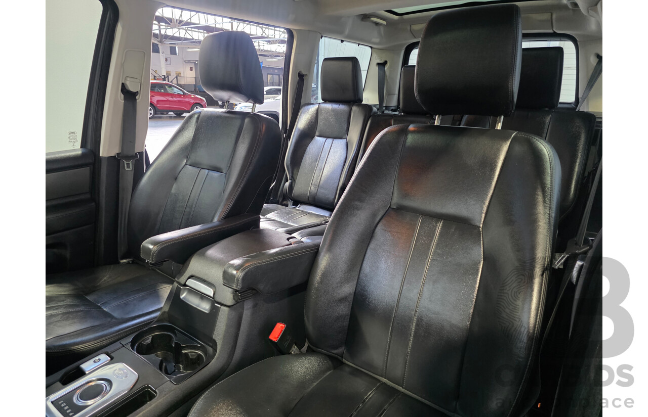 05/2015 Land Rover Discovery 3.0 SCV6 SE 4x4 MY16 4d Wagon White 3.0L