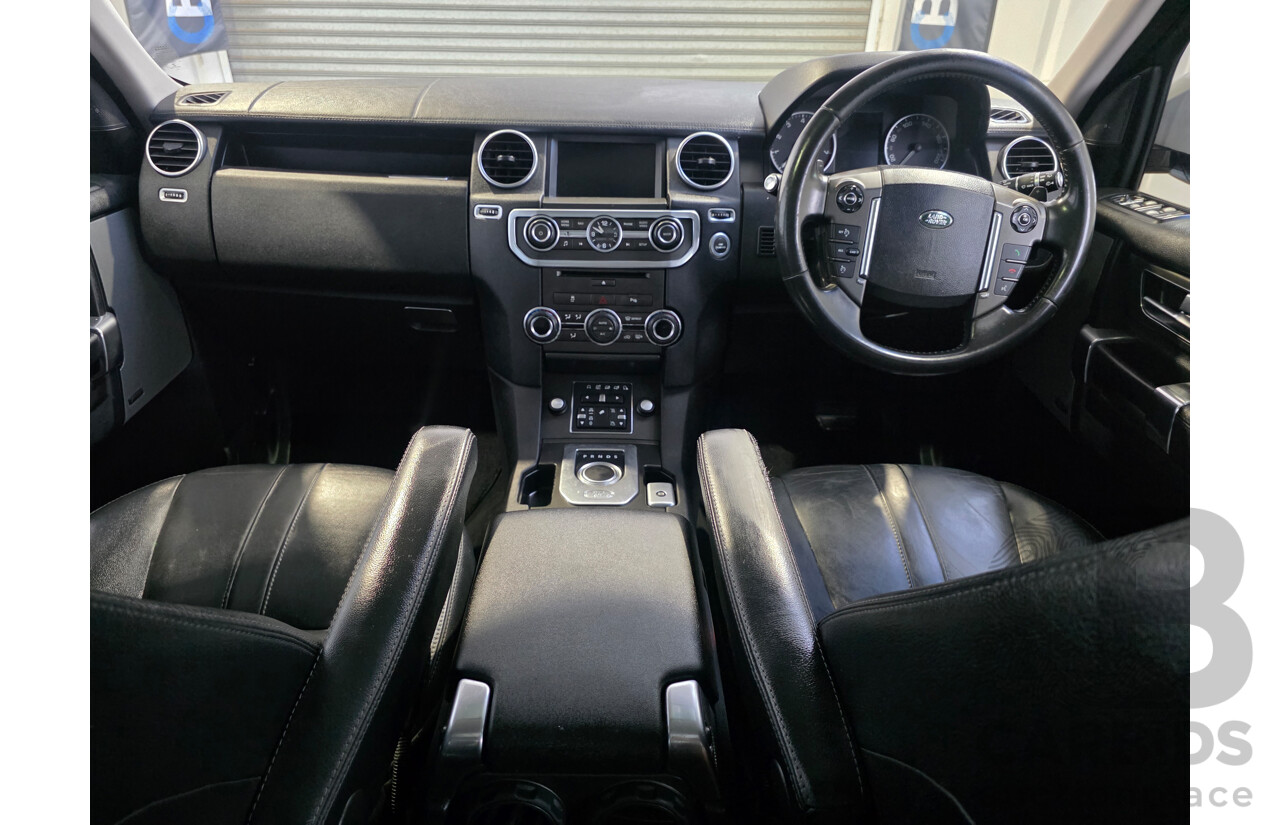 05/2015 Land Rover Discovery 3.0 SCV6 SE 4x4 MY16 4d Wagon White 3.0L