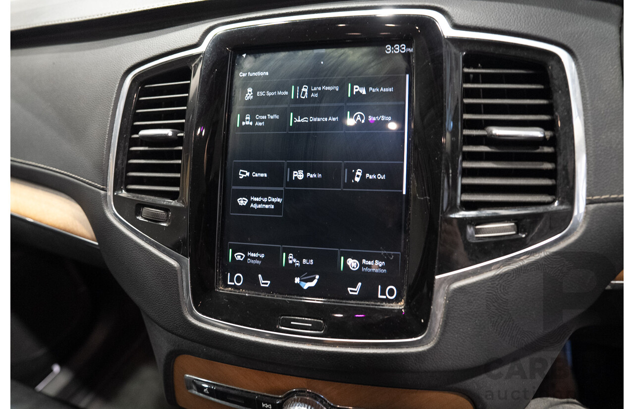 11/2018 Volvo XC90 T6 Inscription (AWD) 256 MY19 4d Wagon Grey Turbo Supercharged 2.0L