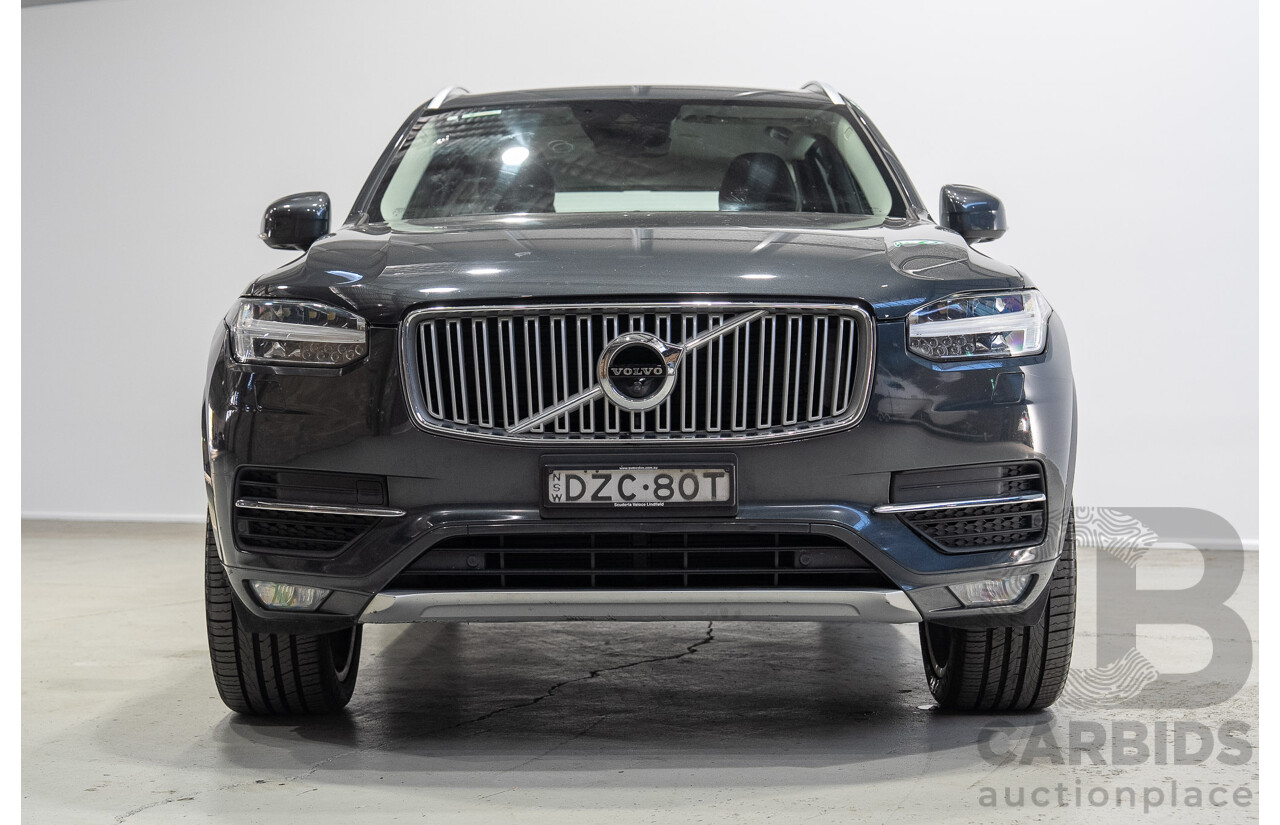 11/2018 Volvo XC90 T6 Inscription (AWD) 256 MY19 4d Wagon Grey Turbo Supercharged 2.0L