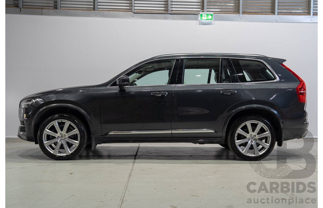11/2018 Volvo XC90 T6 Inscription (AWD) 256 MY19 4d Wagon Grey Turbo Supercharged 2.0L