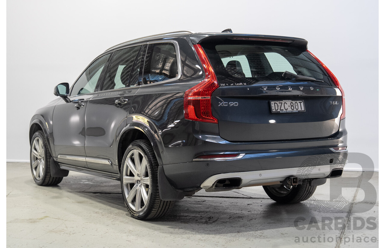 11/2018 Volvo XC90 T6 Inscription (AWD) 256 MY19 4d Wagon Grey Turbo Supercharged 2.0L