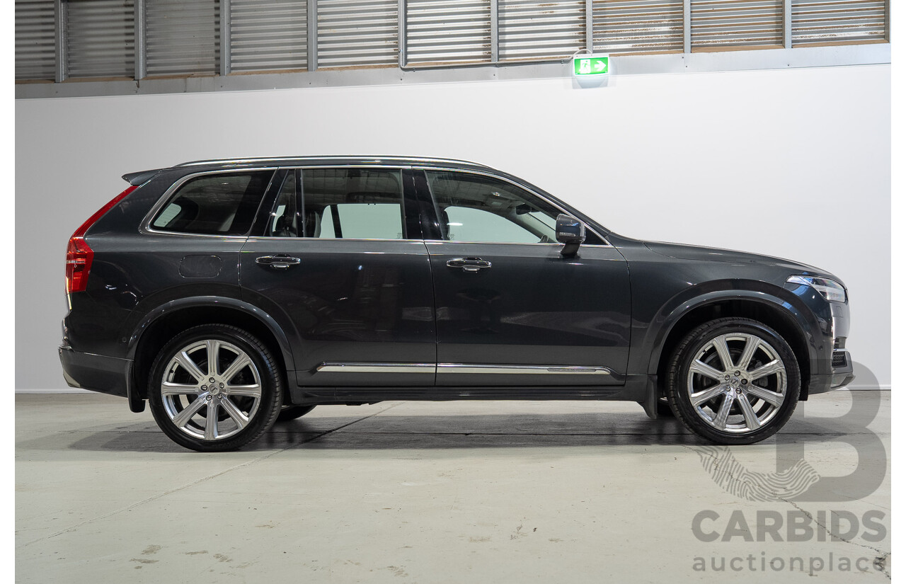 11/2018 Volvo XC90 T6 Inscription (AWD) 256 MY19 4d Wagon Grey Turbo Supercharged 2.0L