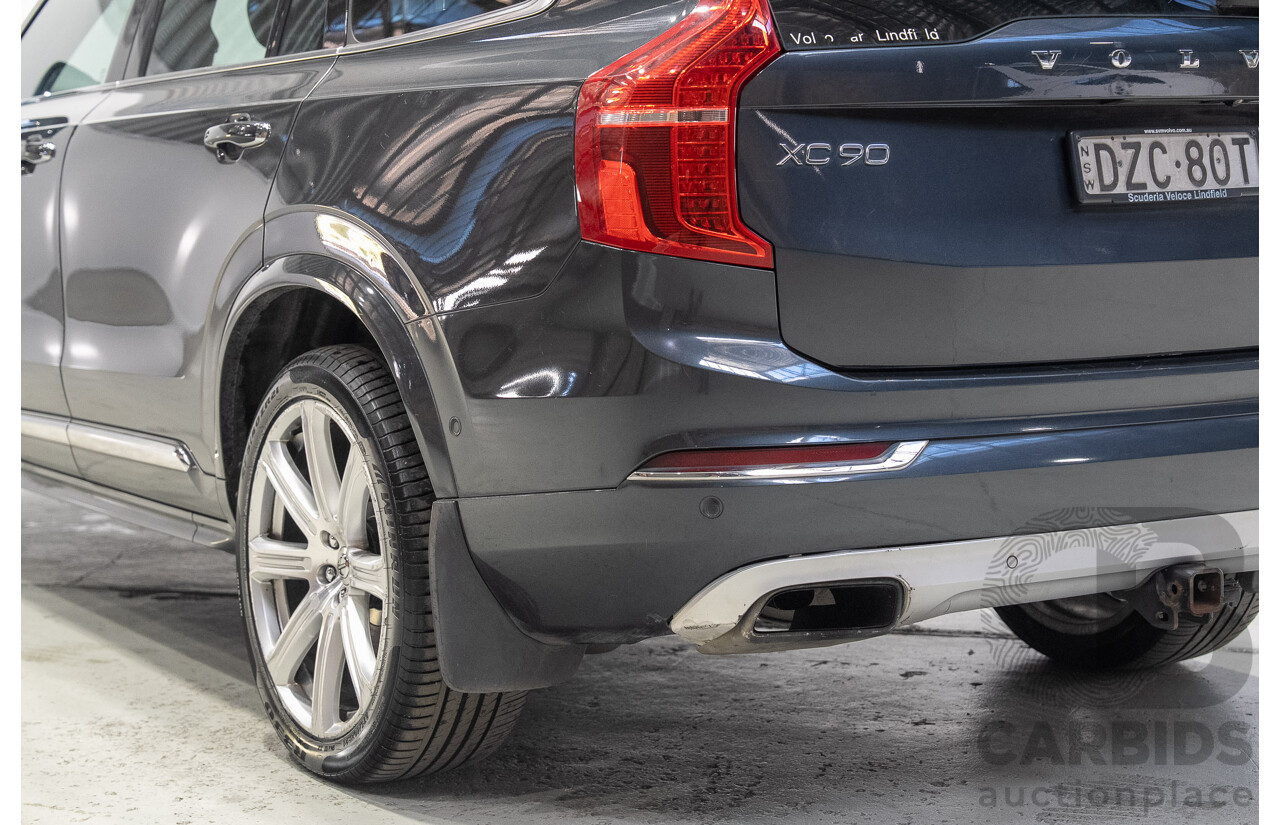11/2018 Volvo XC90 T6 Inscription (AWD) 256 MY19 4d Wagon Grey Turbo Supercharged 2.0L