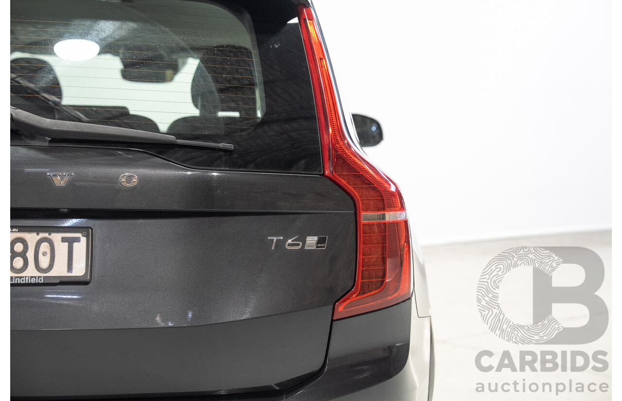 11/2018 Volvo XC90 T6 Inscription (AWD) 256 MY19 4d Wagon Grey Turbo Supercharged 2.0L