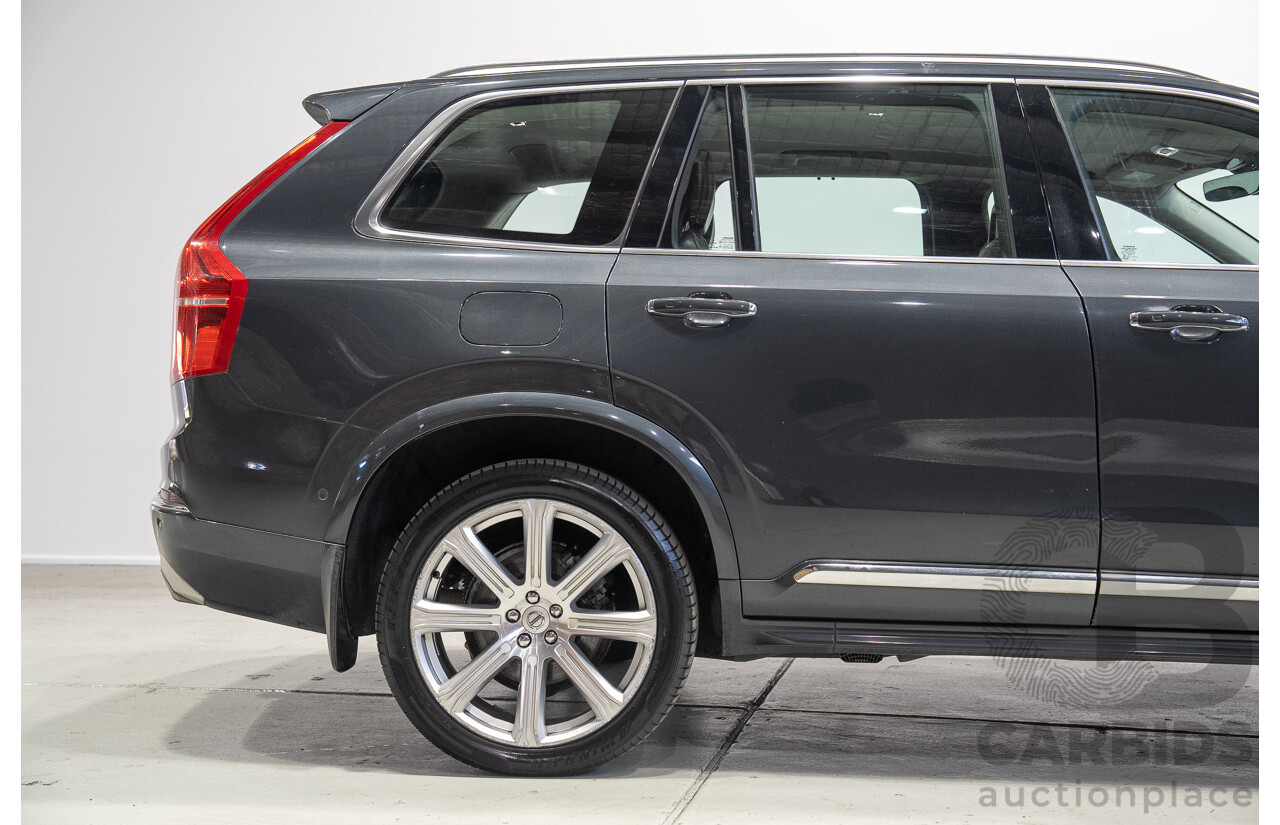 11/2018 Volvo XC90 T6 Inscription (AWD) 256 MY19 4d Wagon Grey Turbo Supercharged 2.0L