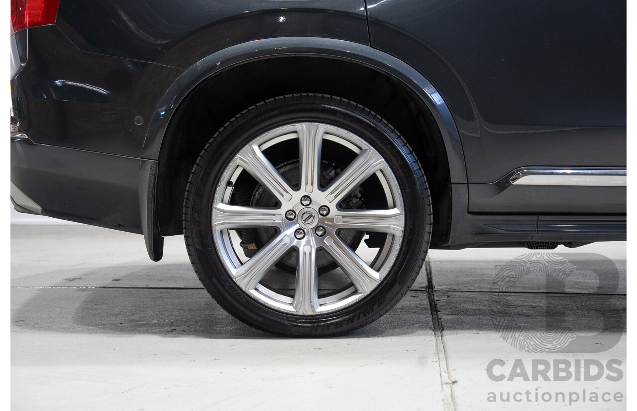 11/2018 Volvo XC90 T6 Inscription (AWD) 256 MY19 4d Wagon Grey Turbo Supercharged 2.0L