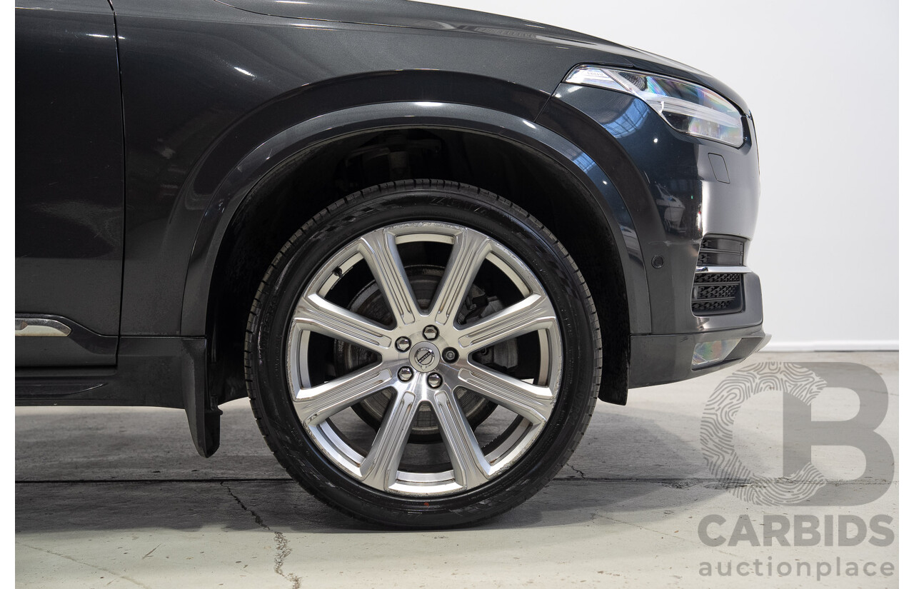 11/2018 Volvo XC90 T6 Inscription (AWD) 256 MY19 4d Wagon Grey Turbo Supercharged 2.0L