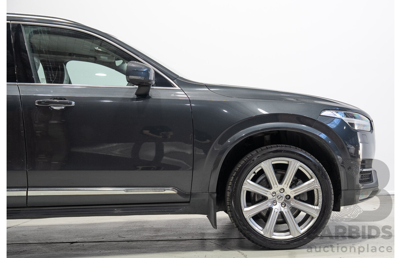 11/2018 Volvo XC90 T6 Inscription (AWD) 256 MY19 4d Wagon Grey Turbo Supercharged 2.0L