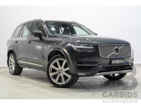 11/2018 Volvo XC90 T6 Inscription (AWD) 256 MY19 4d Wagon Grey Turbo Supercharged 2.0L