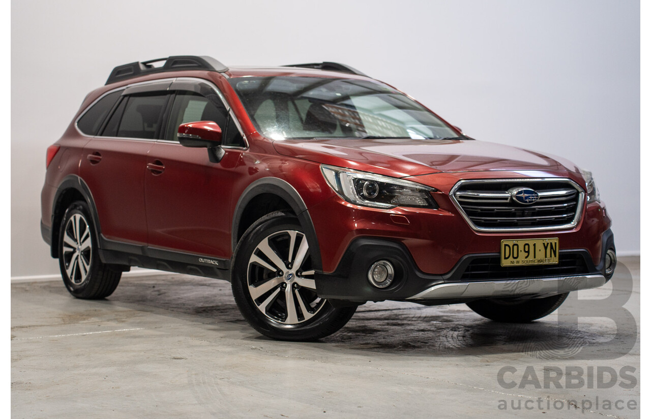 08/2018 Subaru Outback 2.5i Premium (AWD) MY18 4d Wagon Red 2.5L