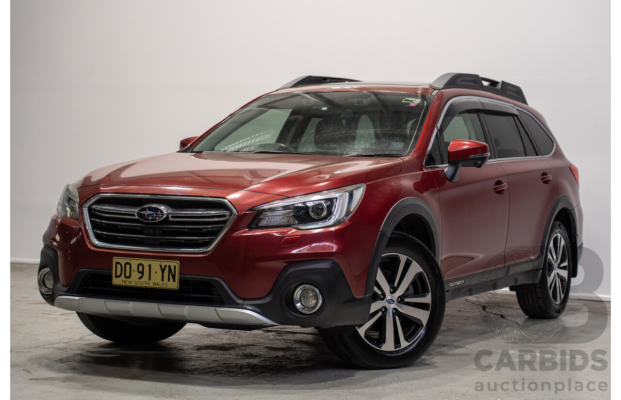 08/2018 Subaru Outback 2.5i Premium (AWD) MY18 4d Wagon Red 2.5L