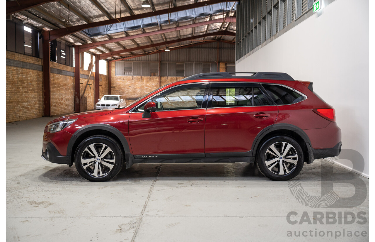 08/2018 Subaru Outback 2.5i Premium (AWD) MY18 4d Wagon Red 2.5L