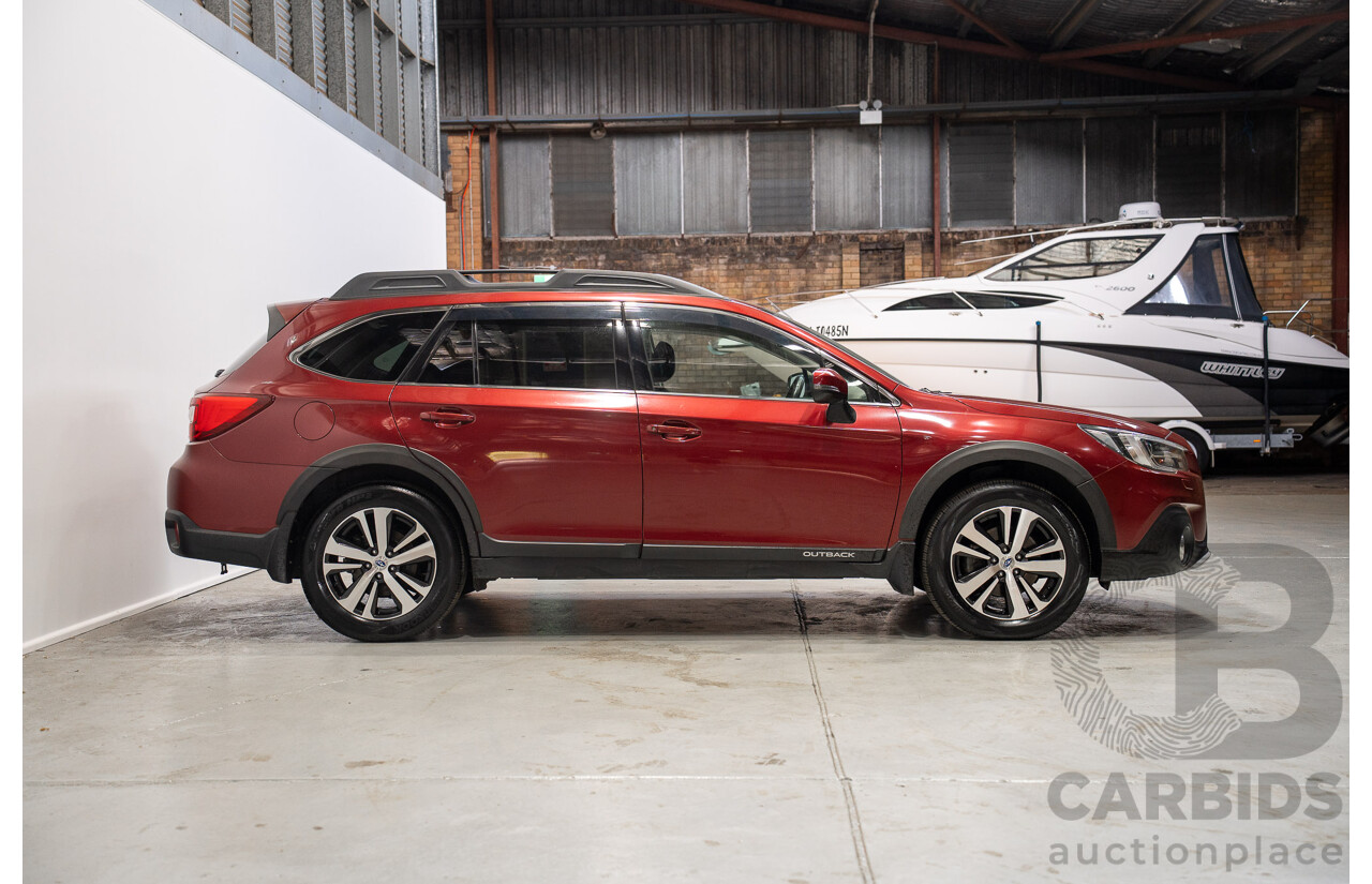 08/2018 Subaru Outback 2.5i Premium (AWD) MY18 4d Wagon Red 2.5L