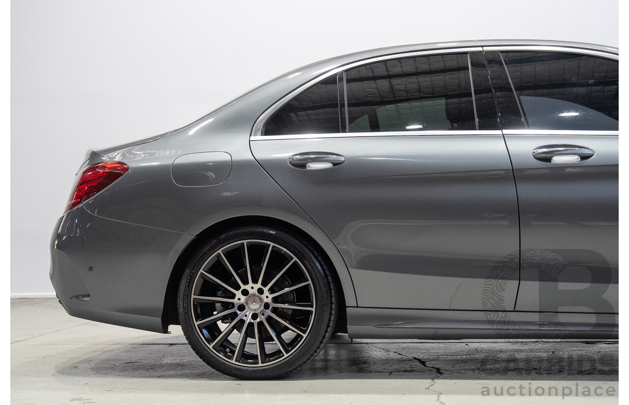 11/2016 Mercedes-Benz C250d 205 MY16 4d Sedan Selenite Grey Turbo Diesel 2.1L