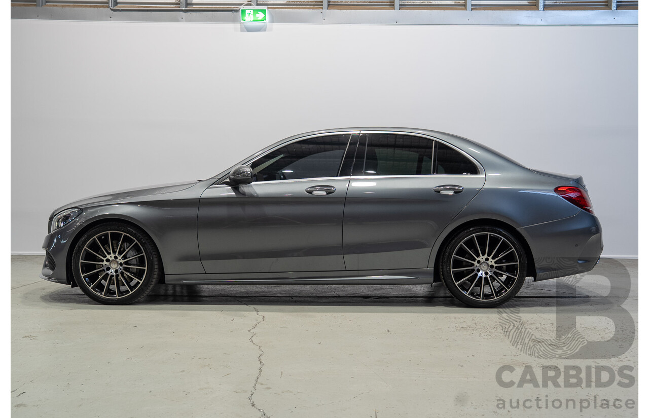 11/2016 Mercedes-Benz C250d 205 MY16 4d Sedan Selenite Grey Turbo Diesel 2.1L