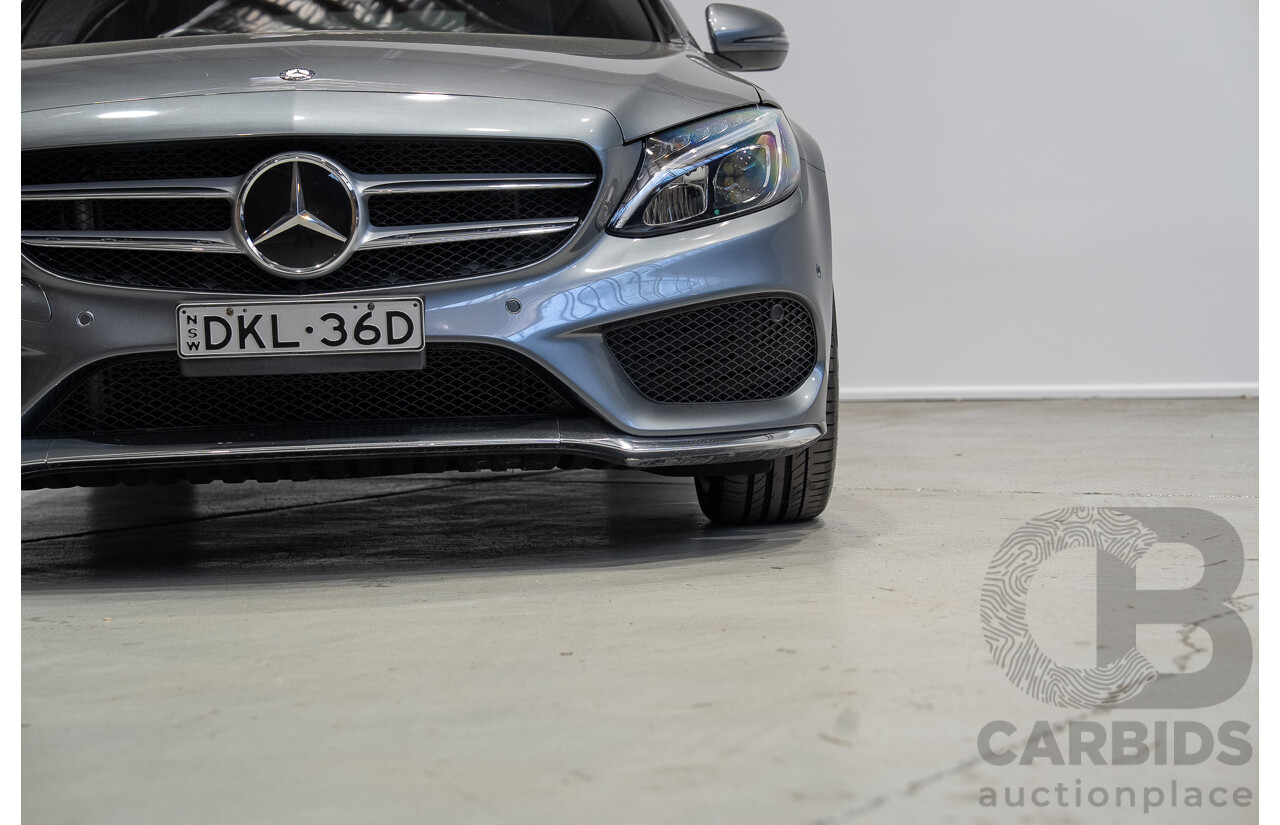 11/2016 Mercedes-Benz C250d 205 MY16 4d Sedan Selenite Grey Turbo Diesel 2.1L