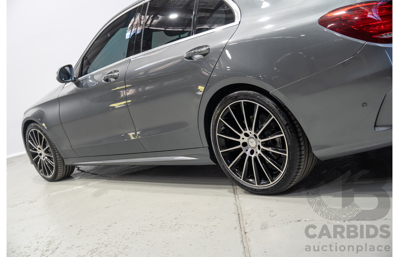 11/2016 Mercedes-Benz C250d 205 MY16 4d Sedan Selenite Grey Turbo Diesel 2.1L