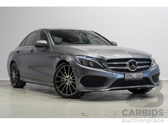 11/2016 Mercedes-Benz C250d 205 MY16 4d Sedan Selenite Grey Turbo Diesel 2.1L