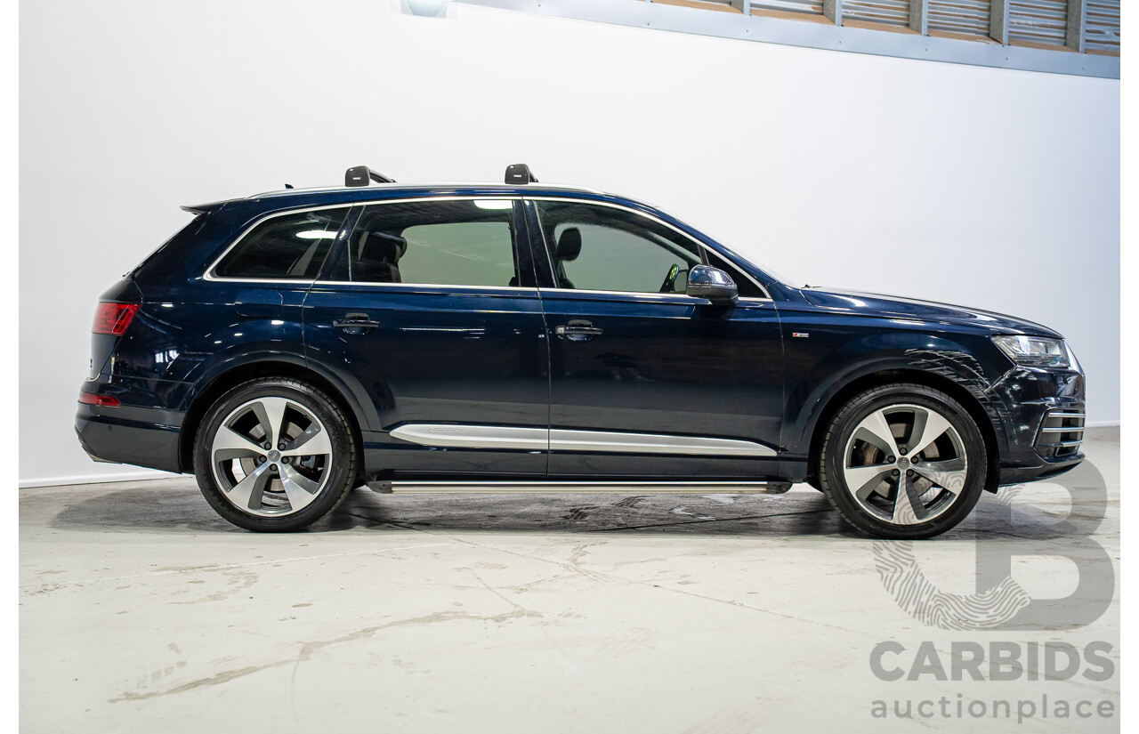 11/2015 Audi Q7 3.0 TDI Quattro (AWD) 4M 4d Wagon Black Turbo Diesel 3.0L - 7 Seater