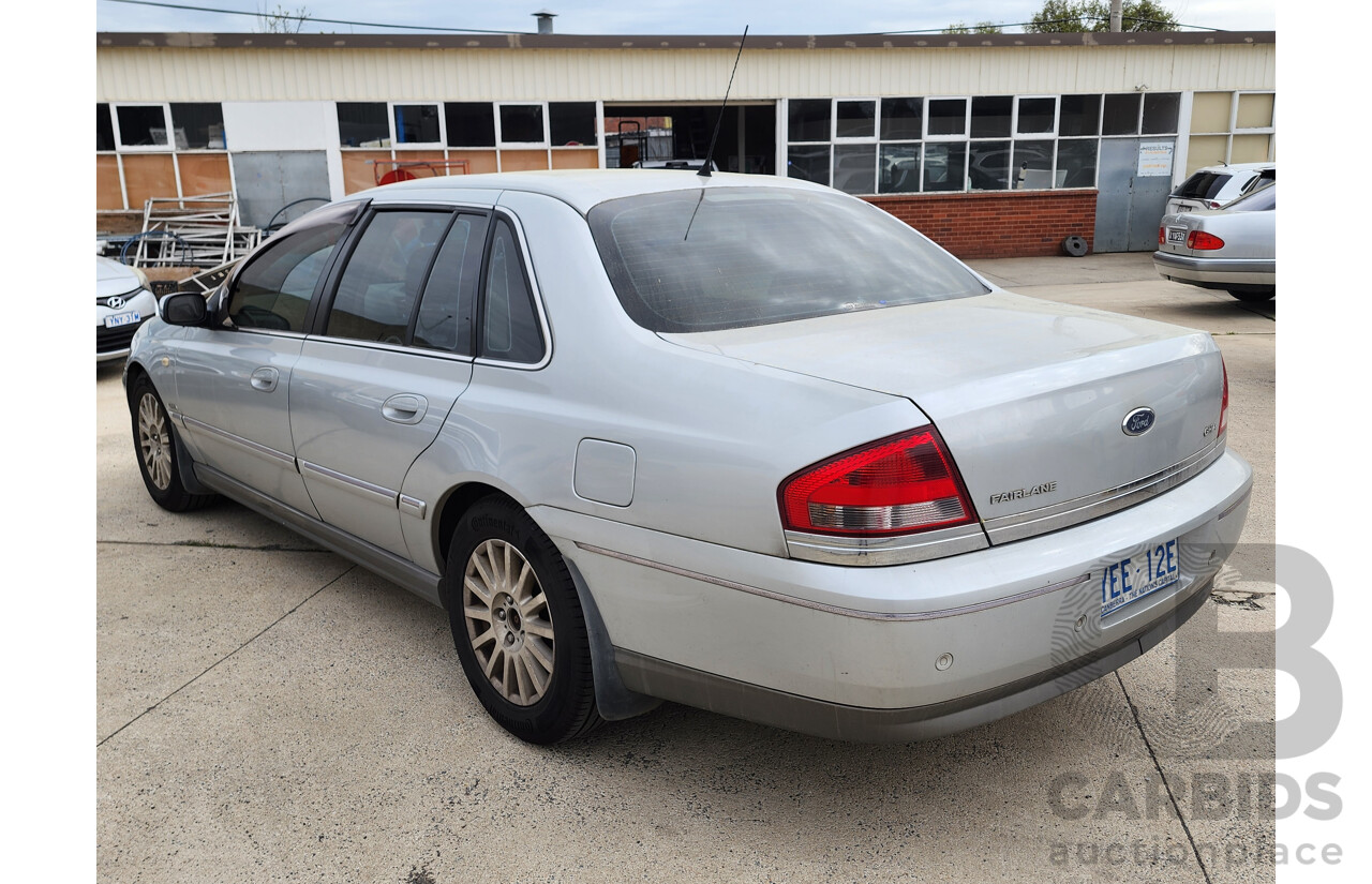 07/2005 Ford Fairlane GHIA BA 4d Sedan Silver 4.0L