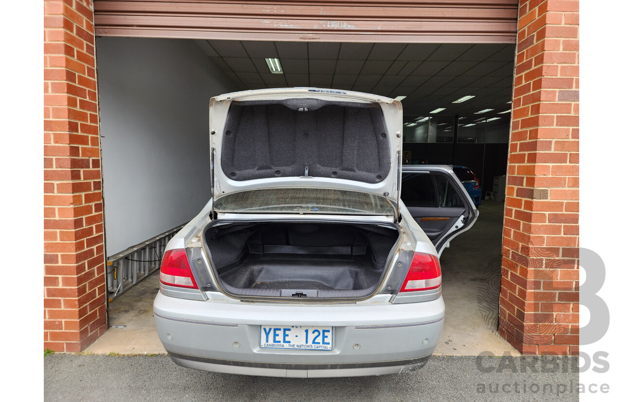 07/2005 Ford Fairlane GHIA BA 4d Sedan Silver 4.0L