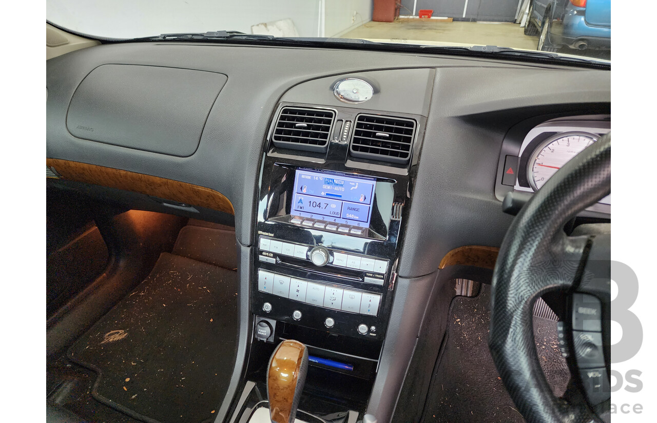 07/2005 Ford Fairlane GHIA BA 4d Sedan Silver 4.0L