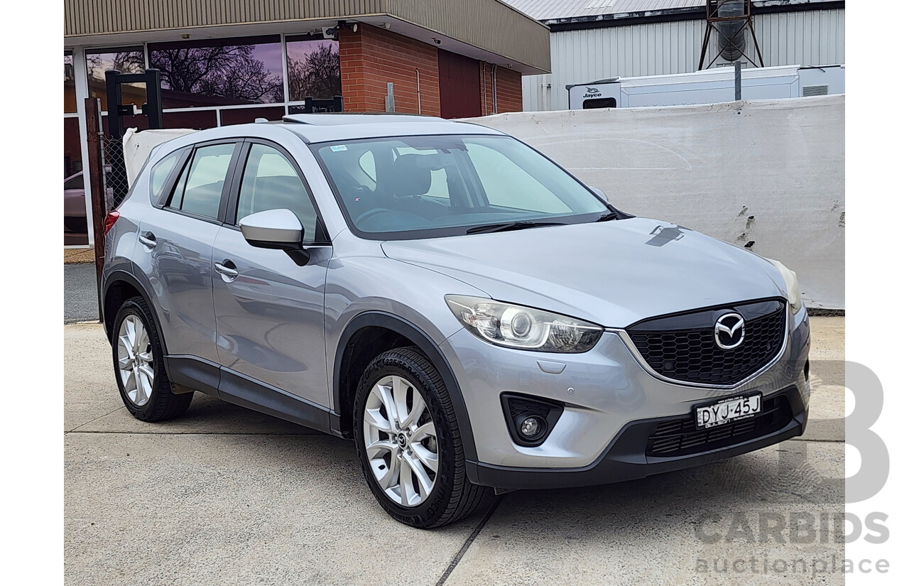 01/2014 Mazda Cx-5 Grand Tourer (4x4) MY13 UPGRADE 4d Wagon Silver 2.2L