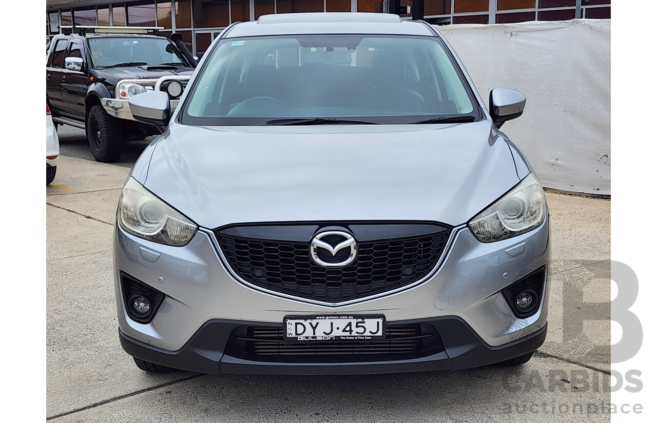 01/2014 Mazda Cx-5 Grand Tourer (4x4) MY13 UPGRADE 4d Wagon Silver 2.2L