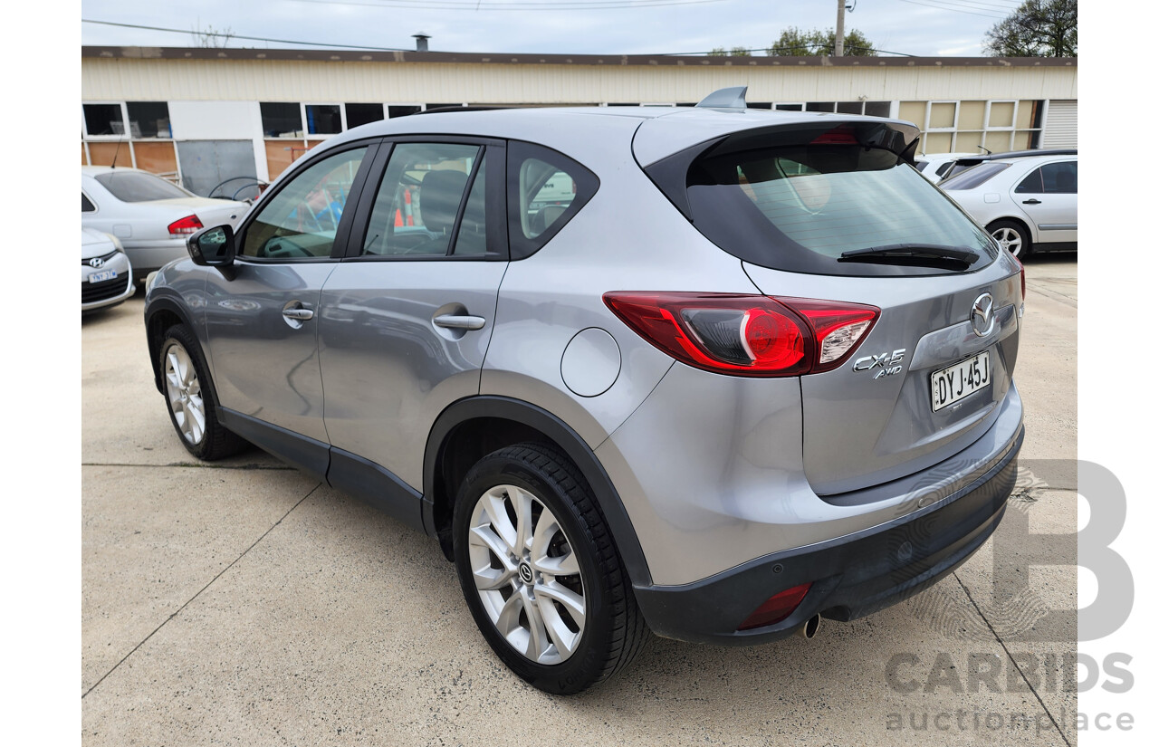 01/2014 Mazda Cx-5 Grand Tourer (4x4) MY13 UPGRADE 4d Wagon Silver 2.2L