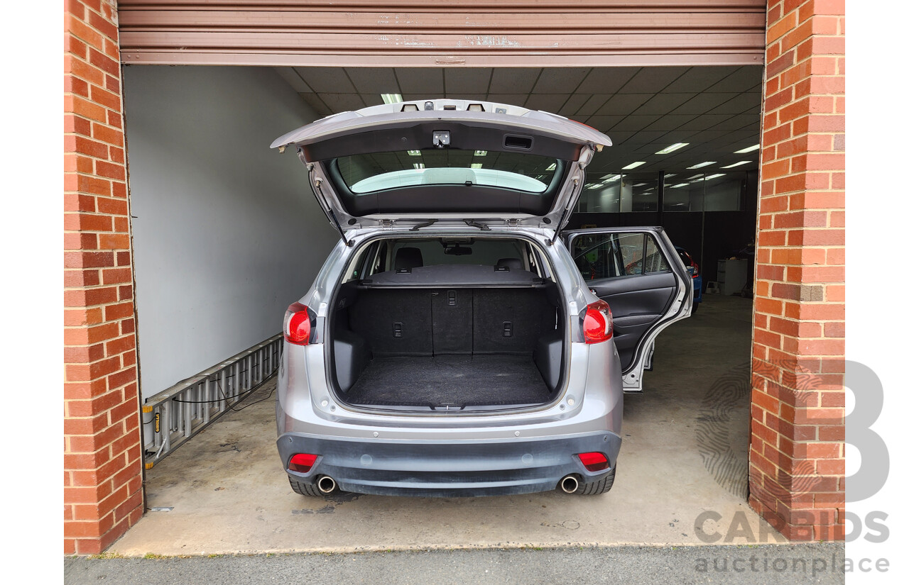 01/2014 Mazda Cx-5 Grand Tourer (4x4) MY13 UPGRADE 4d Wagon Silver 2.2L