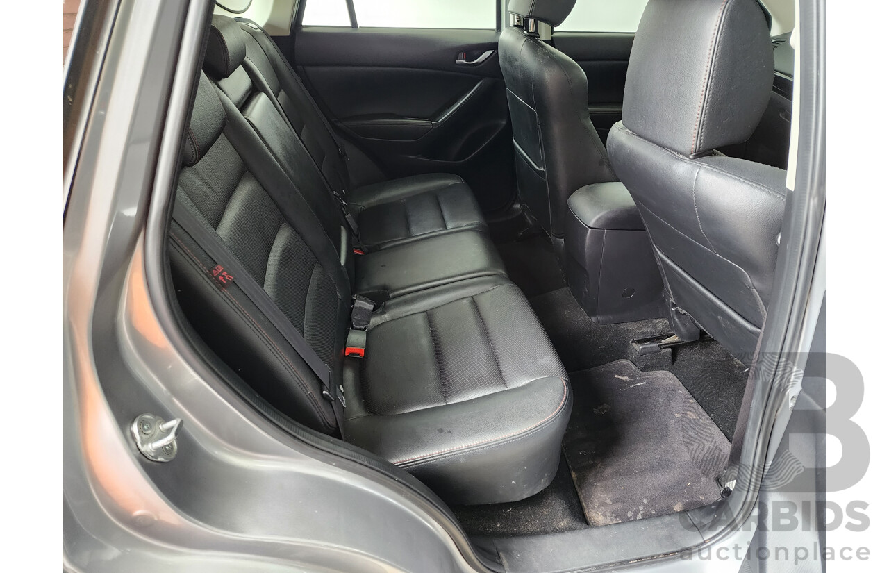 01/2014 Mazda Cx-5 Grand Tourer (4x4) MY13 UPGRADE 4d Wagon Silver 2.2L