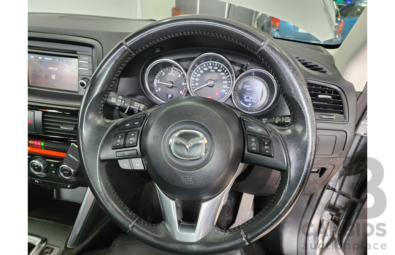 01/2014 Mazda Cx-5 Grand Tourer (4x4) MY13 UPGRADE 4d Wagon Silver 2.2L